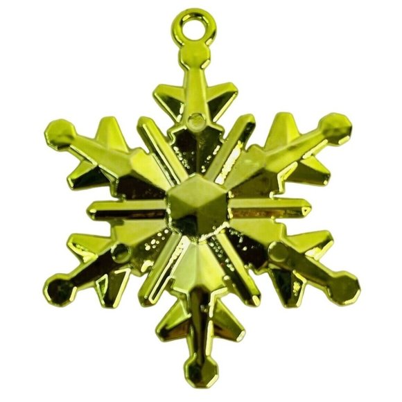 28 Christmas Ornaments Snow Theme & Bells Snowman Snowflakes Stars 28 pc lot - Picture 11 of 12